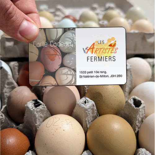 Carte Cadeau les Artistes Fermiers