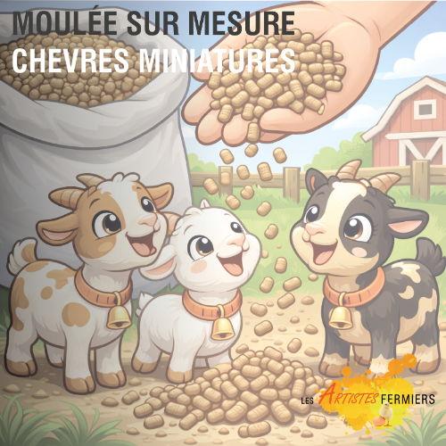 Moulée sur mesure – Chèvres miniatures