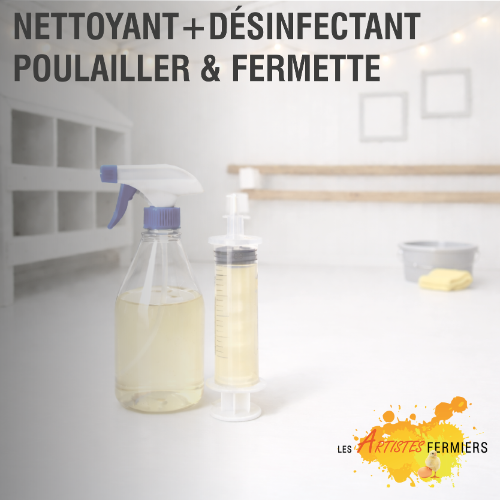 Nettoyant-désinfectant – Poulailler & Fermette